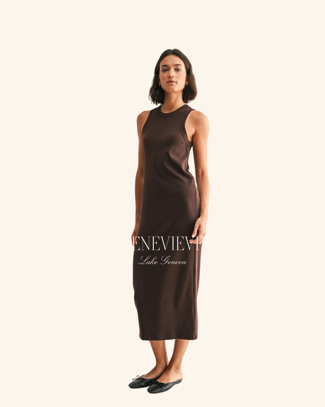 Fun2Fun Knit Sleeveless Maxi