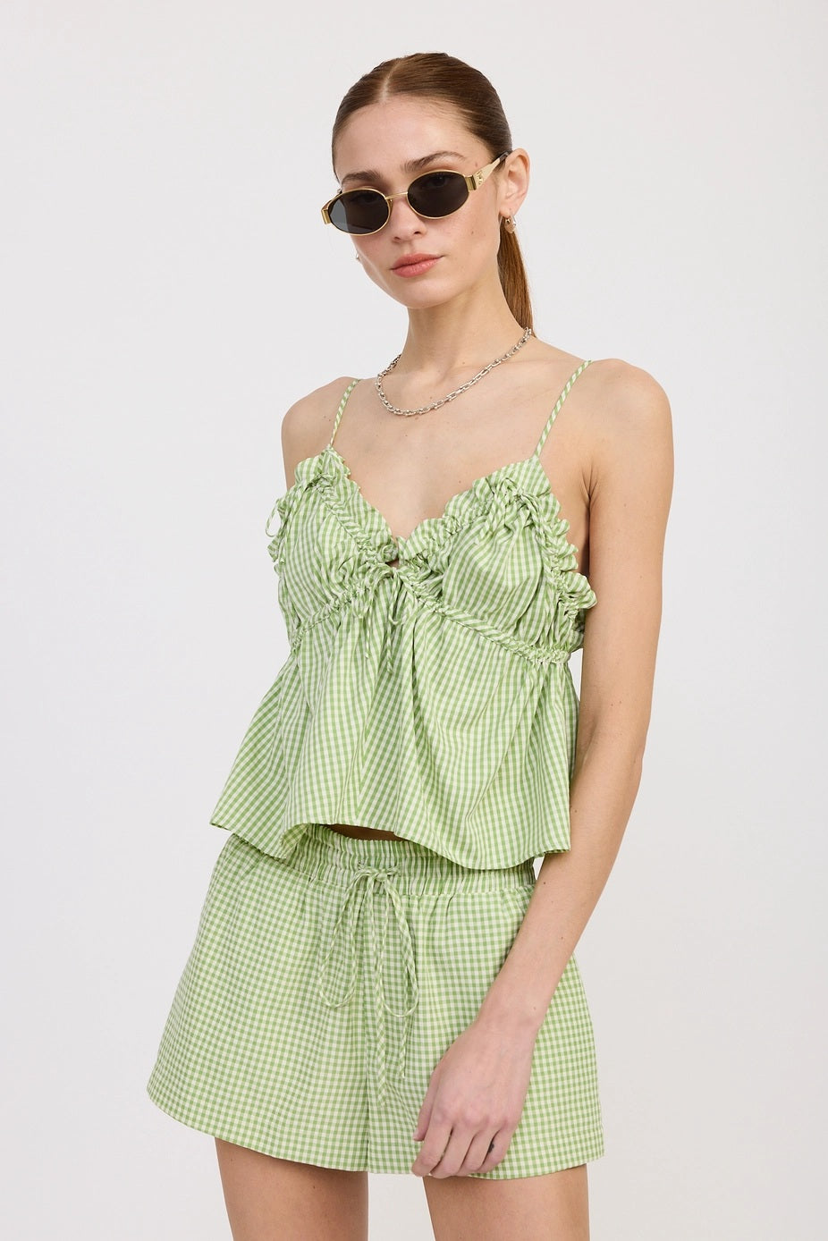 Emory Park Ruffle Baby Doll Top