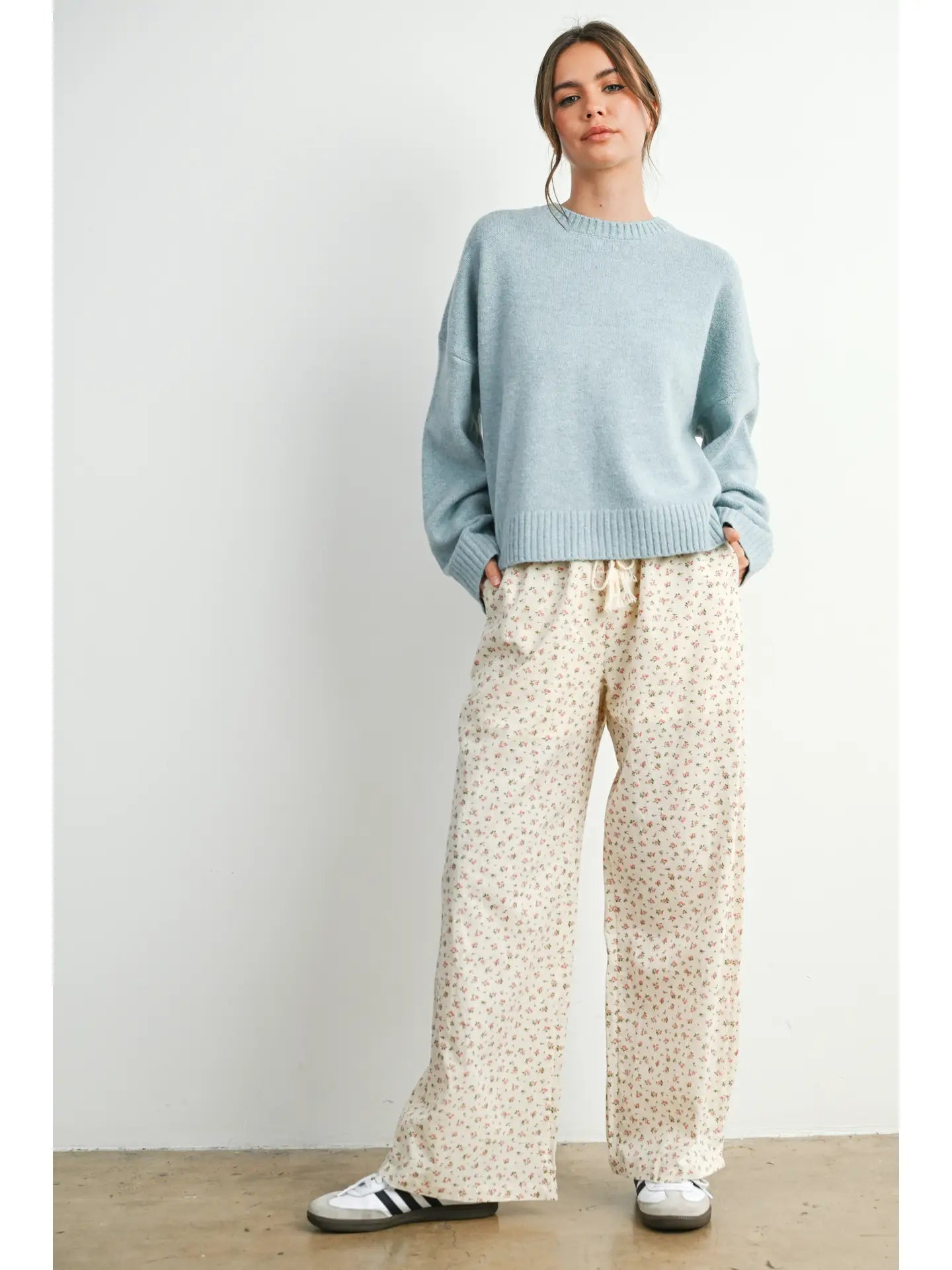 Buttermelon Tie-Back Sweater (Various Colors)