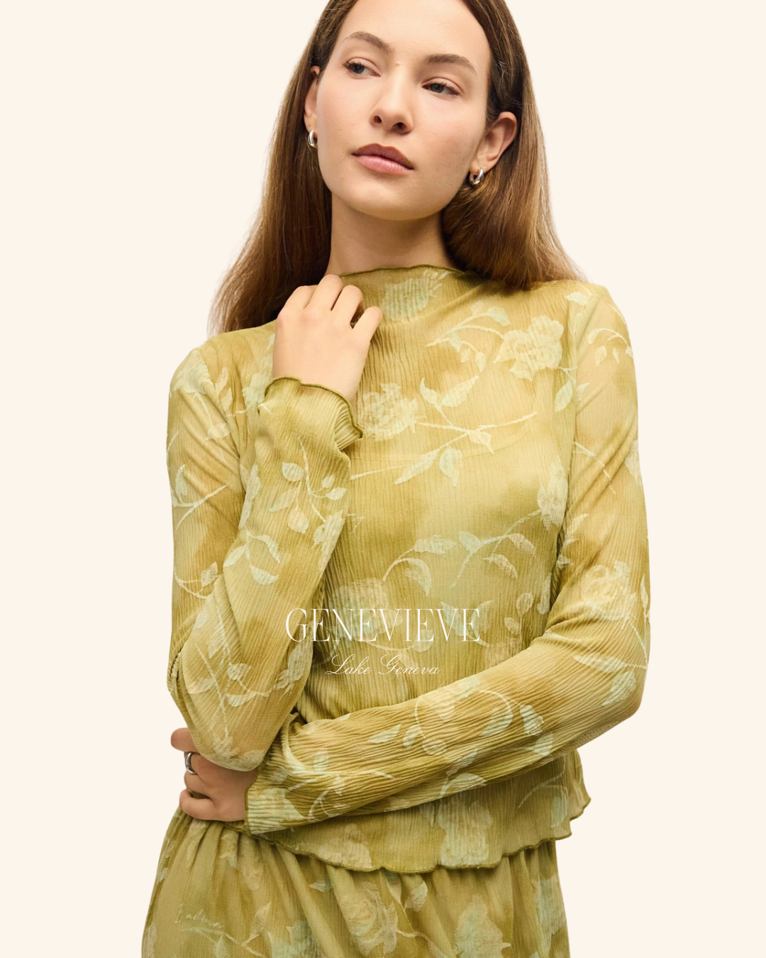 Mod Ref Chartreuse Zoe Top