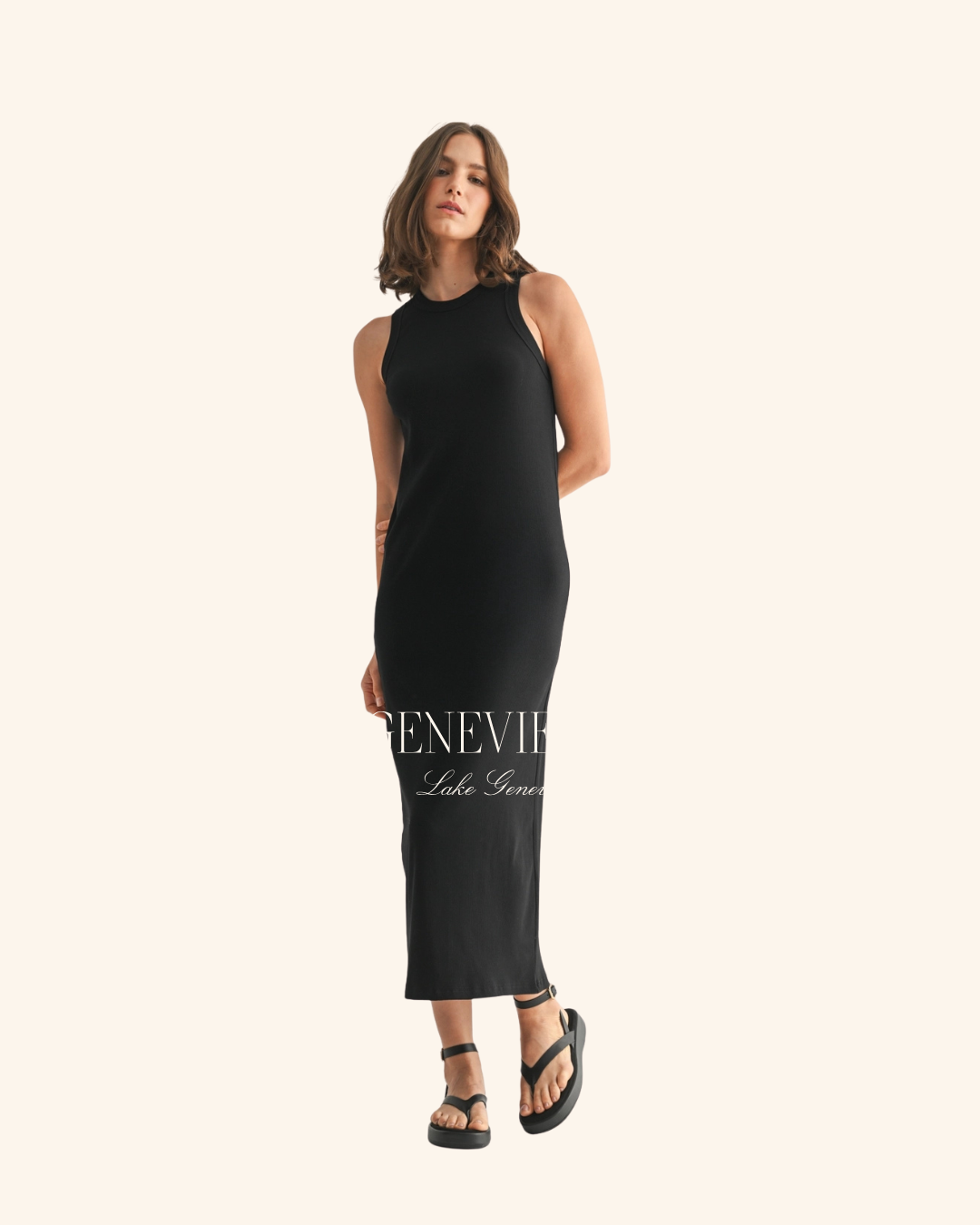 Fun2Fun Knit Sleeveless Maxi