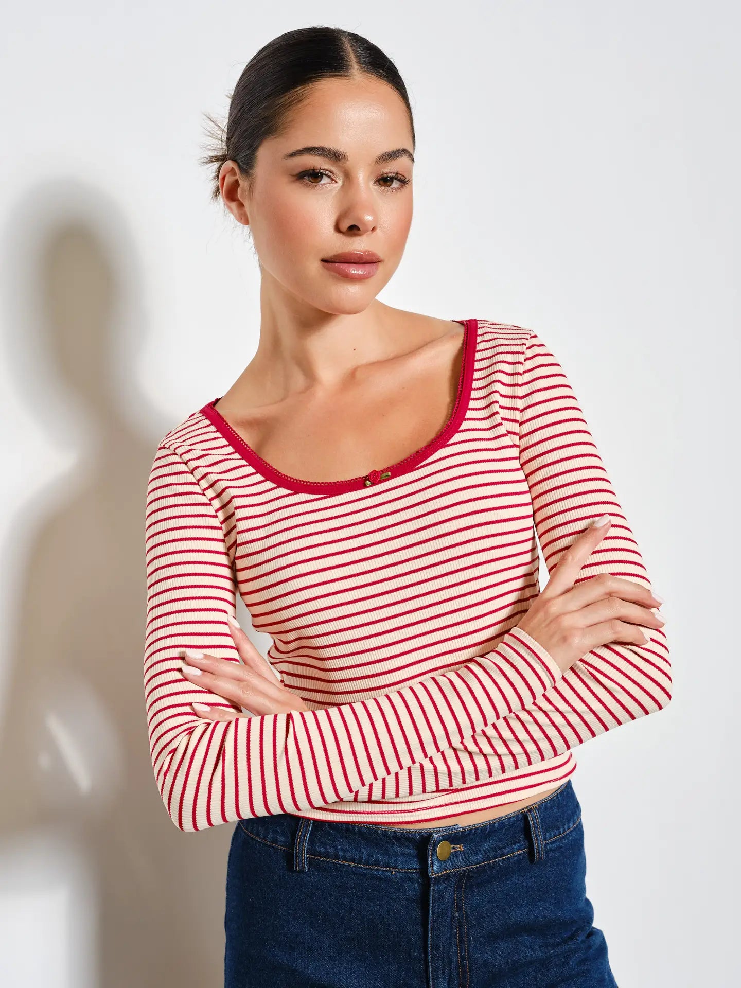 Pretty Garbage Ryan Striped Top