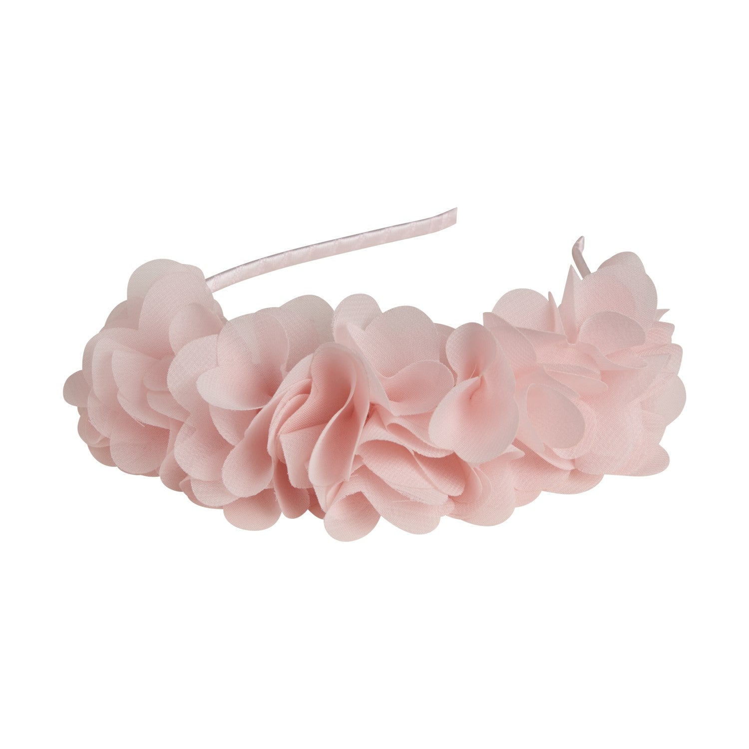 Creamie Floral Headband in Rose