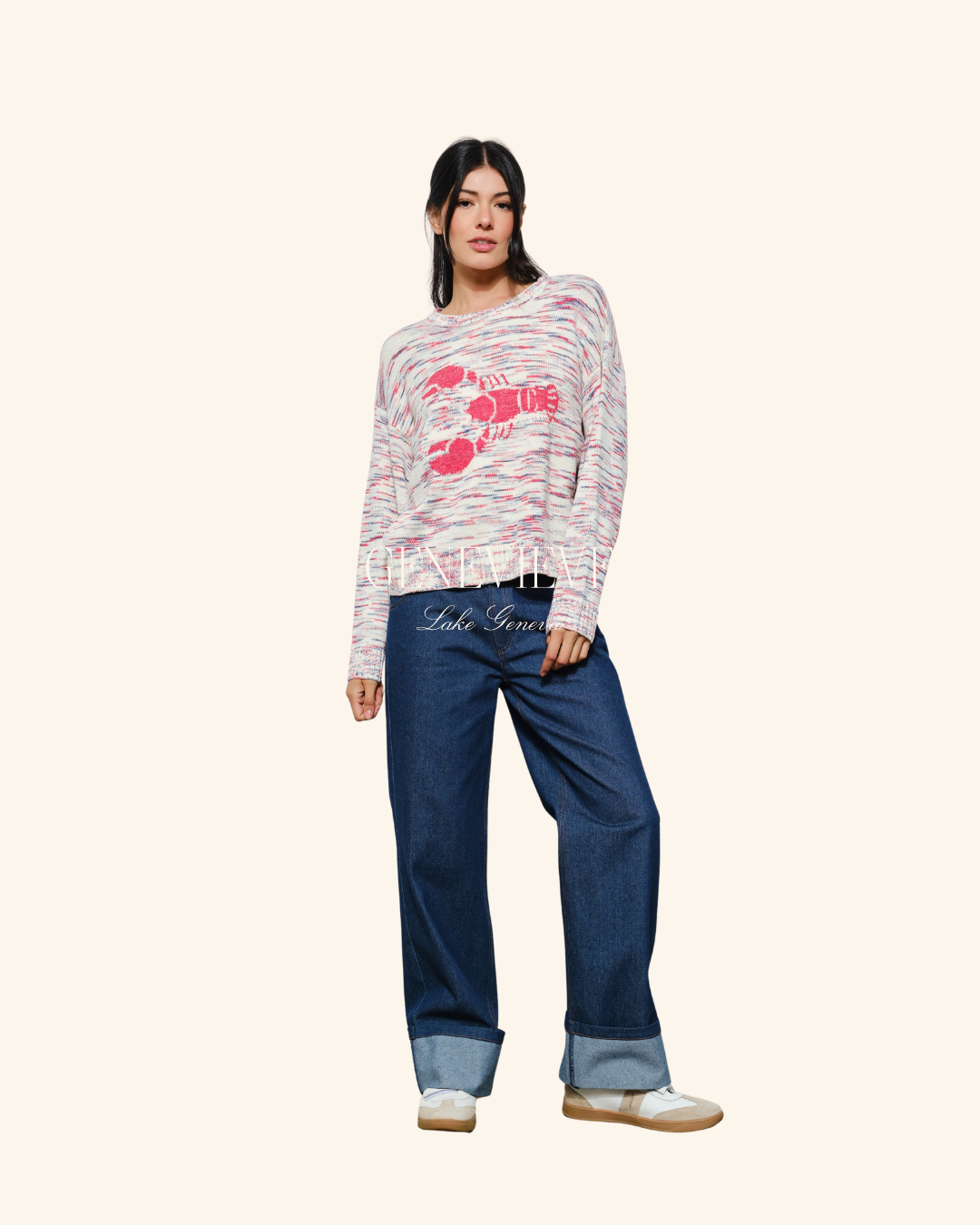 Pretty Garbage Pearl Lobster Sweater
