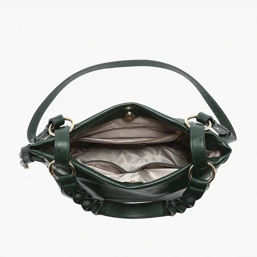 Rowan Paneled Hobo Bag (Various Colors)