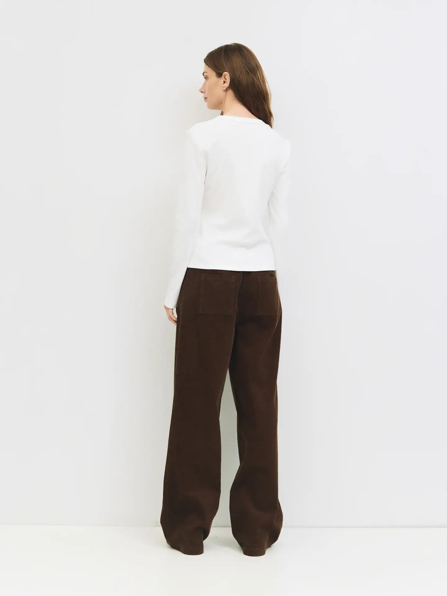 All Row Flare Corduroy Pants