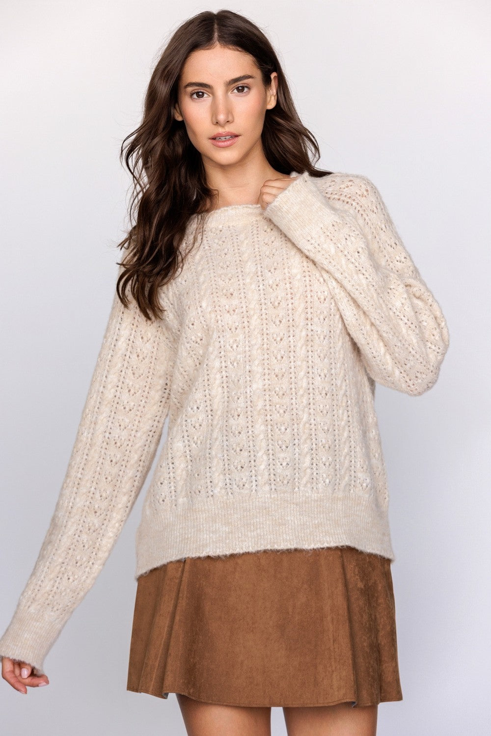 Storia Cable Knit Sweater