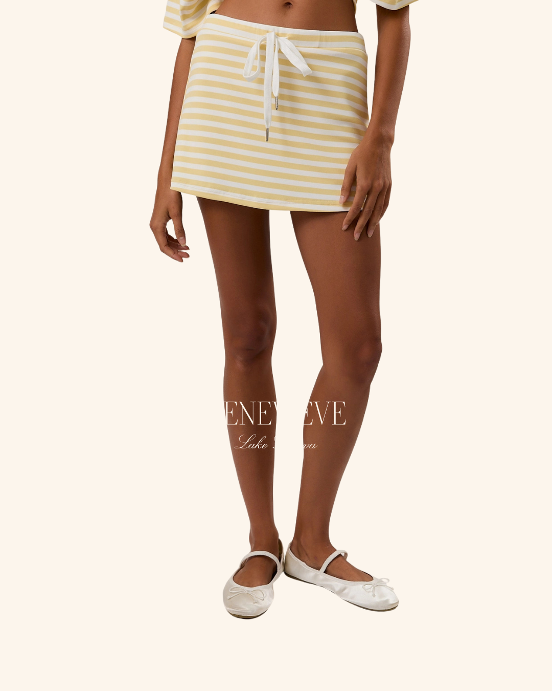 Le Lis Stripe Skort