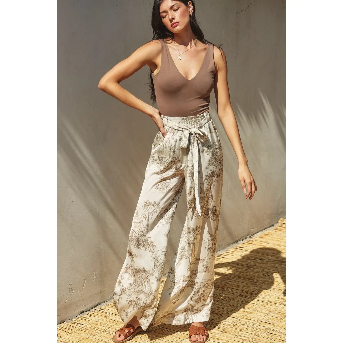 Dress Forum Bar Harbor Looped Belt Pants