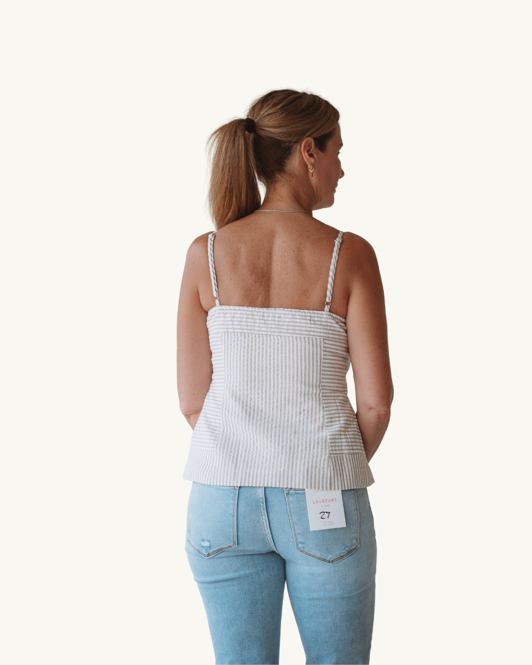 Kld Khaki Stripe Vest