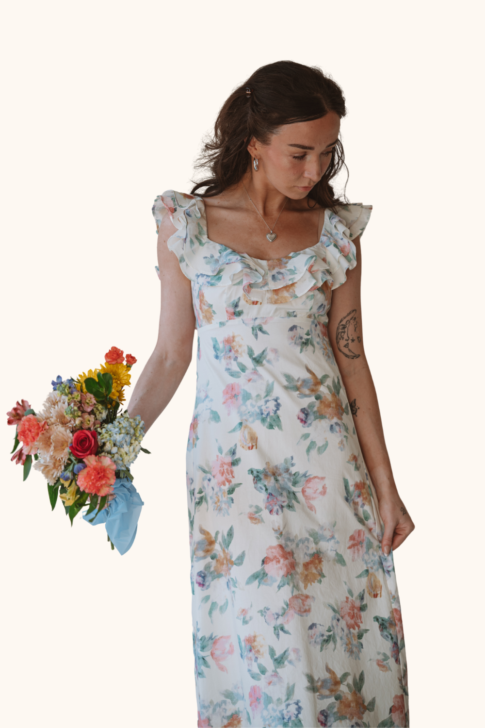 Sofie The Label Willow Floral Midi Dress