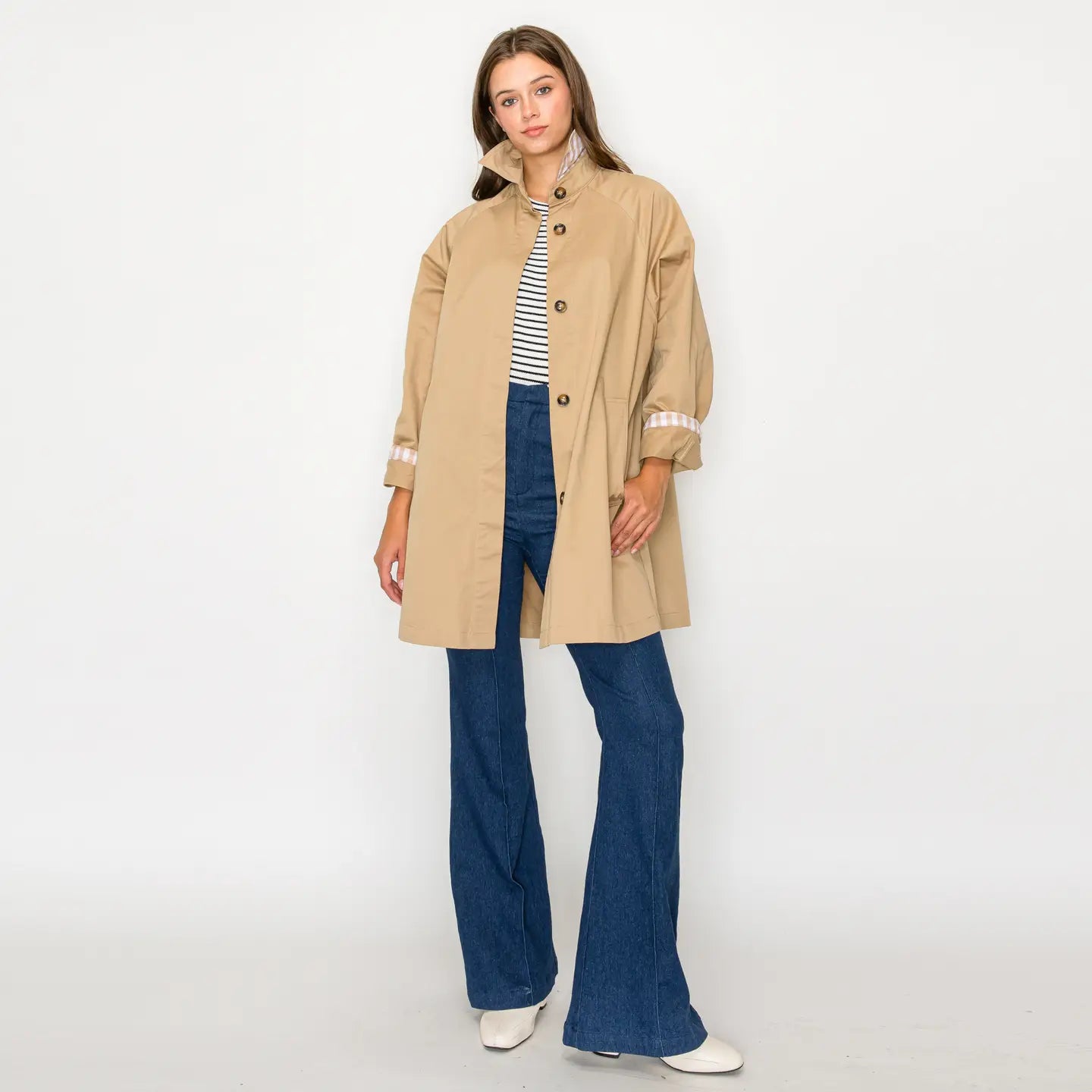 Love Wednesday French Trench Coat