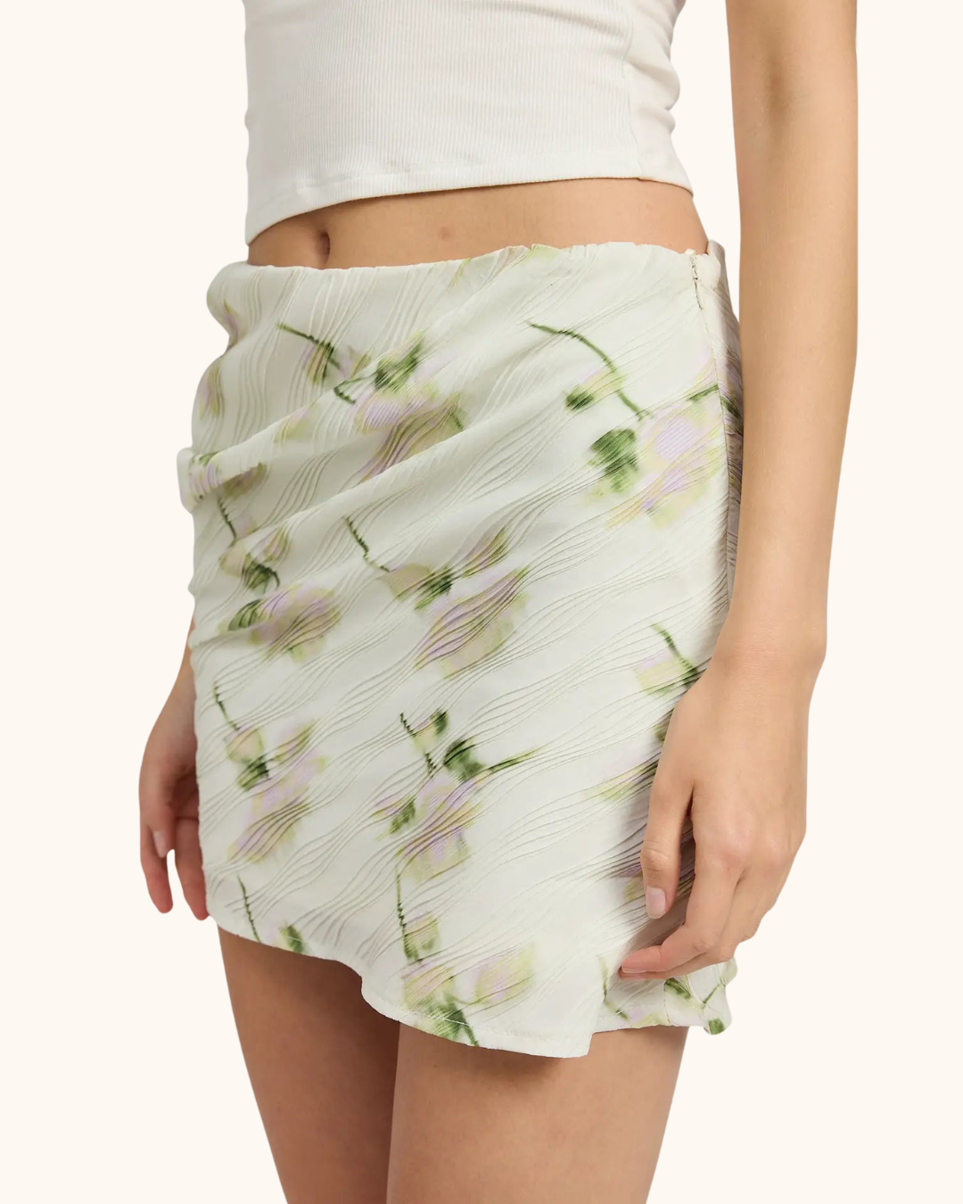 Emory Park Floral Pencil Skirt with Side Slit