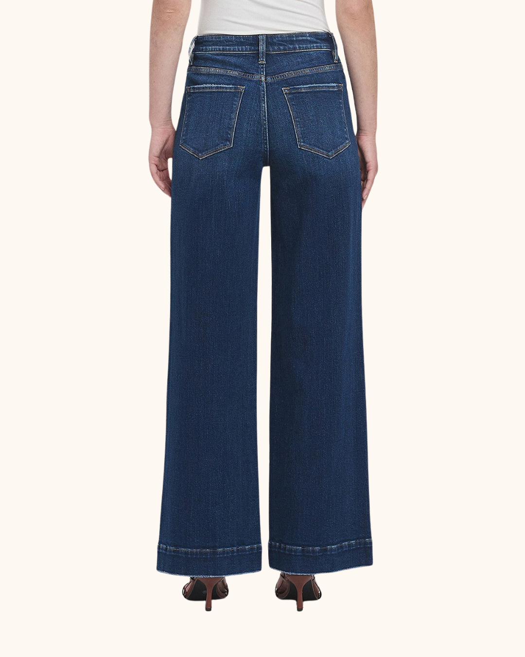 Vevert High Rise Wide Trouser Jeans