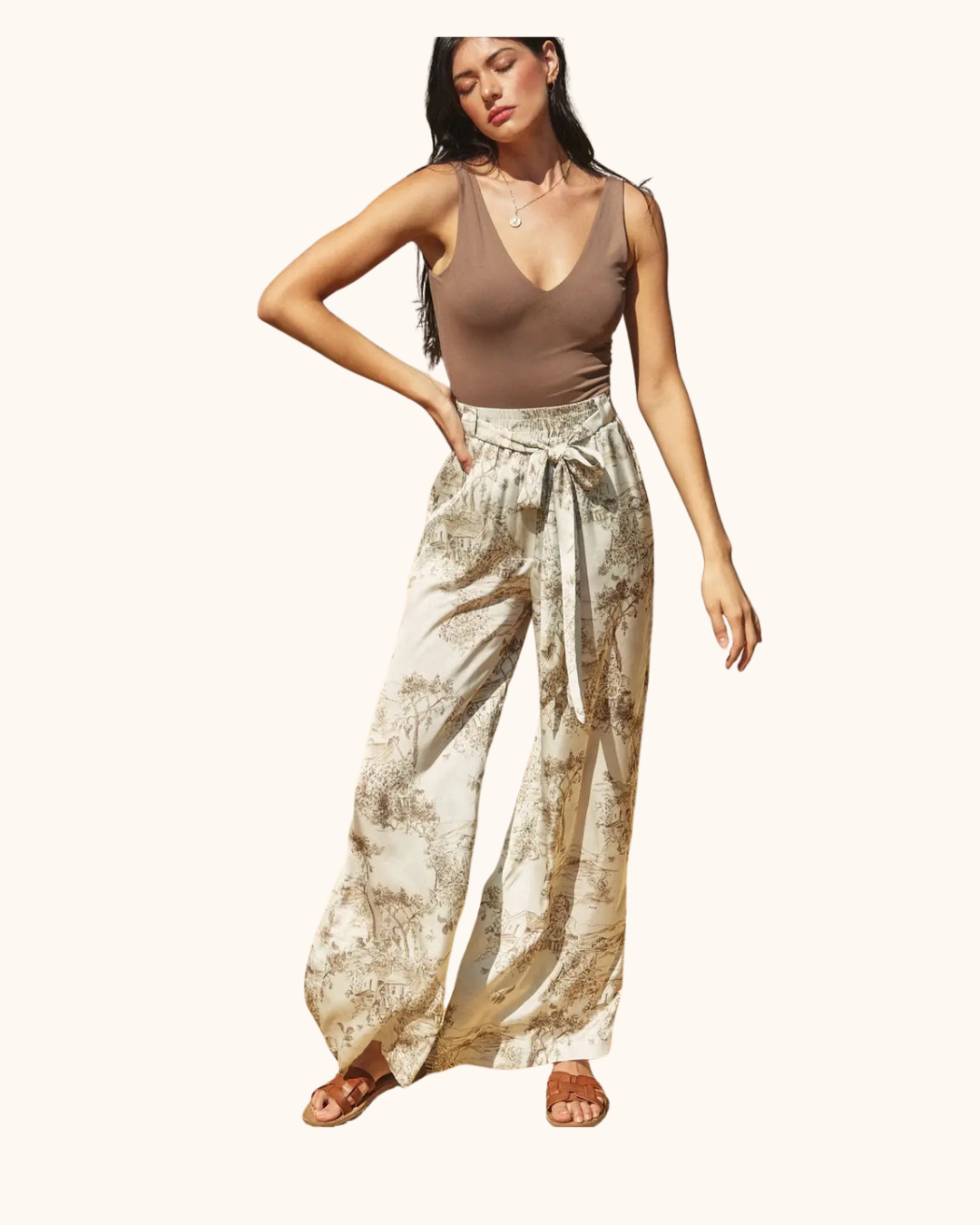 Dress Forum Bar Harbor Looped Belt Pants