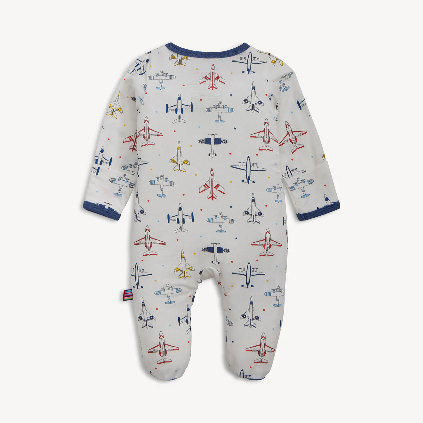 Just Plane Fun Magnetic Footie PJs
