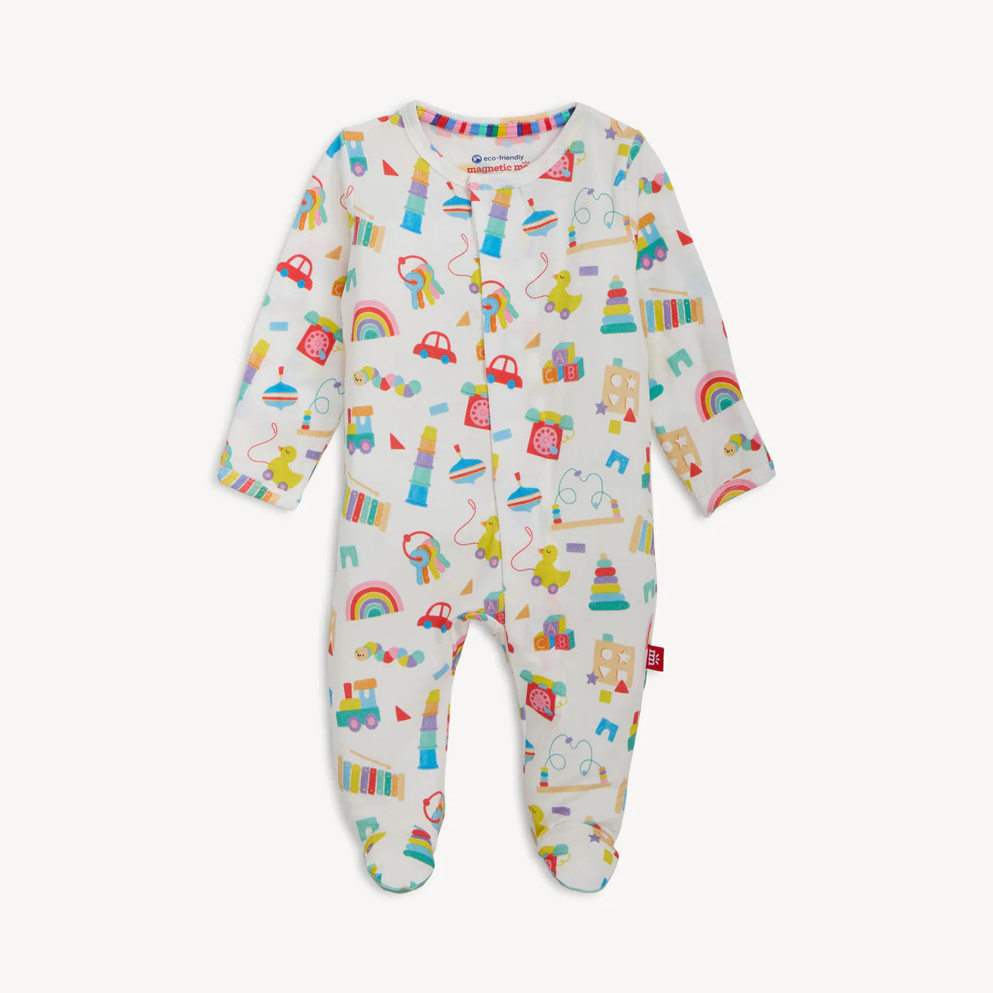 Play All Day Magnetic Footie PJs