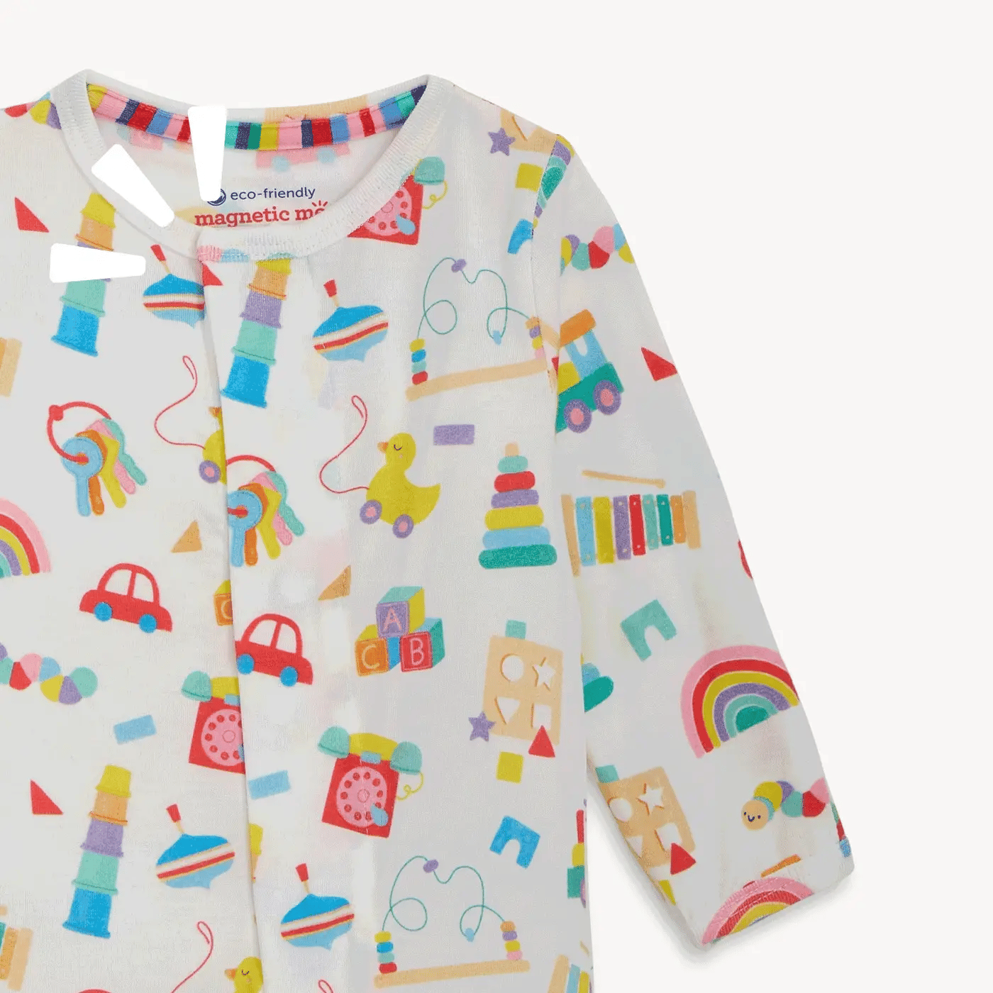 Play All Day Magnetic Footie PJs