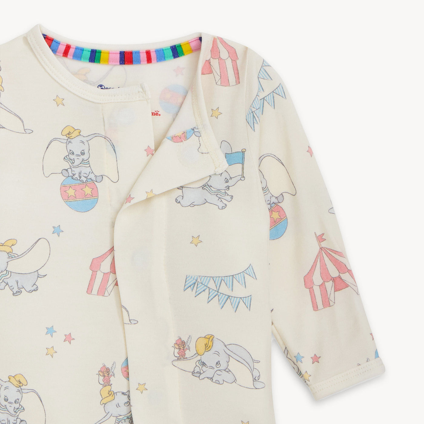 Dumbo Circus Magnetic Footie PJs