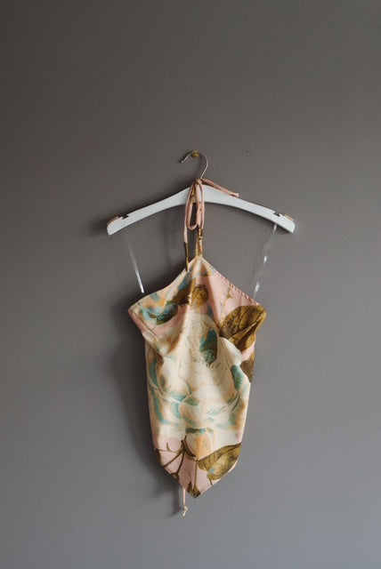 Emory Park Floral Halter Top