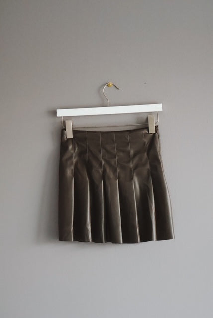 Sofie The Label Brown Area Ivory Skirt