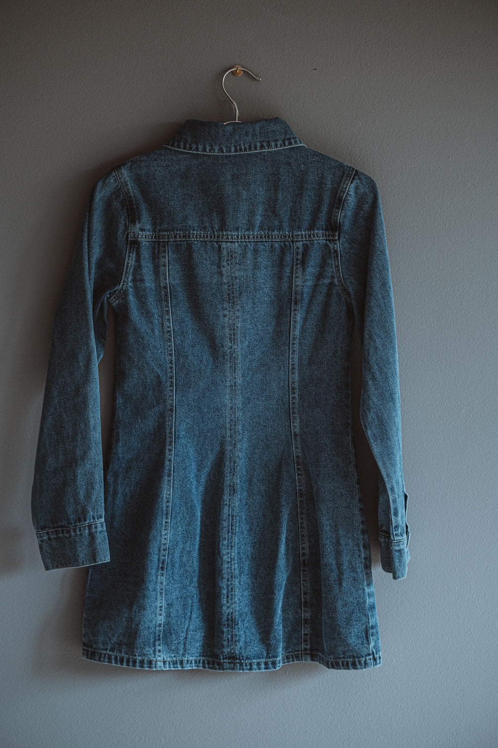 Le Lis Denim Mini Dress