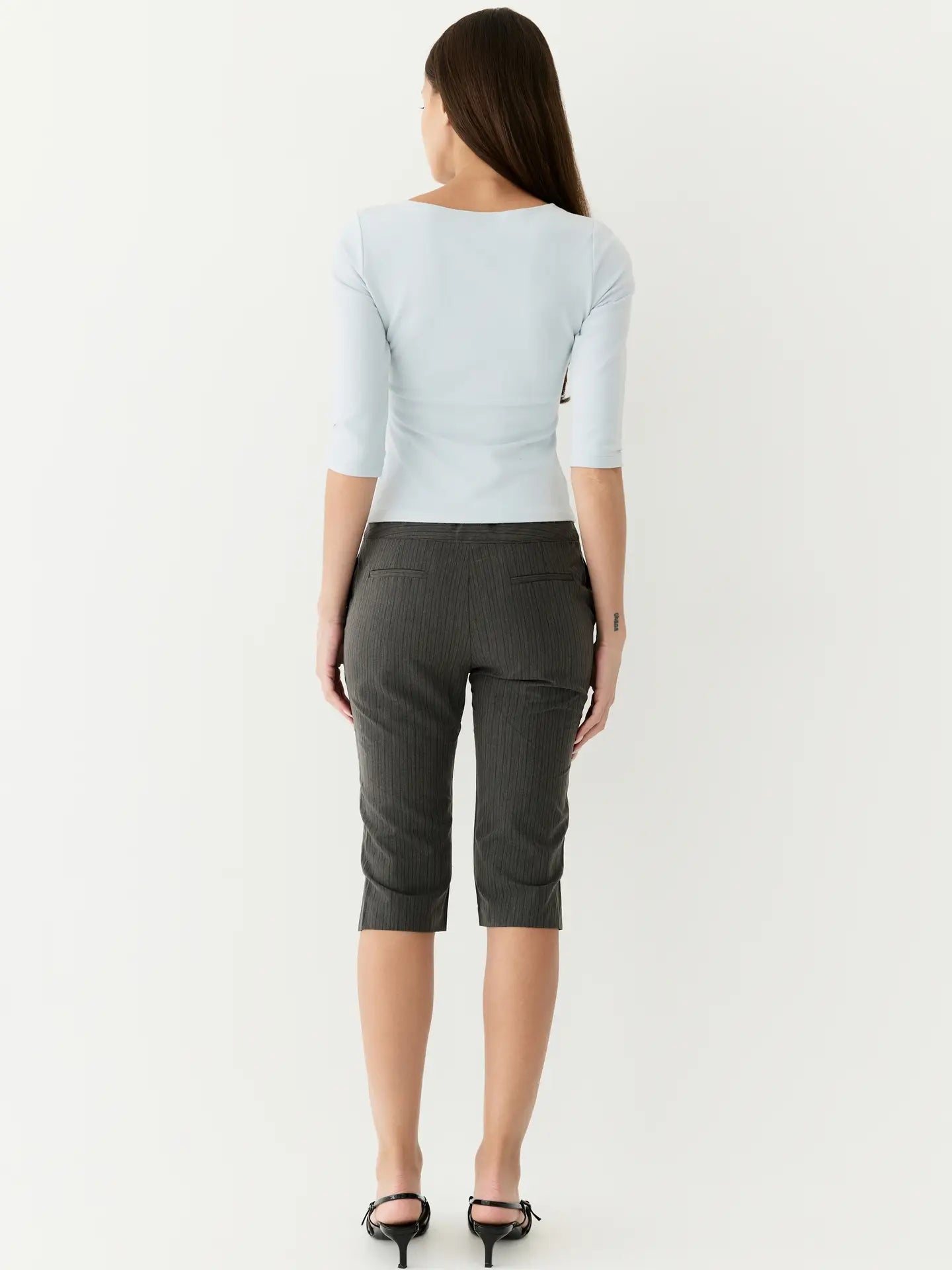 All Row Brushed Knit Top