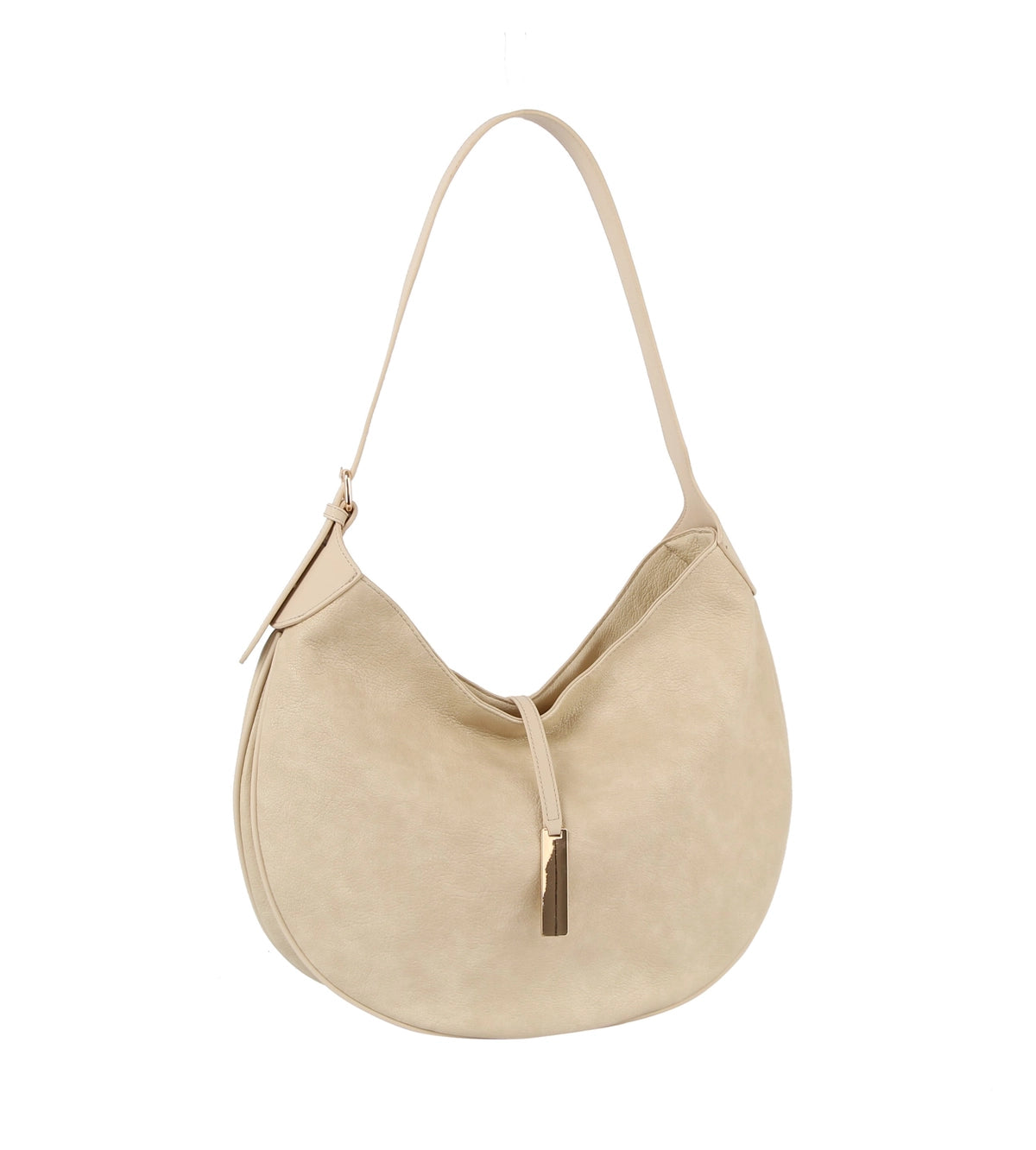 Metal Decor Hobo Bag (Various Colors)