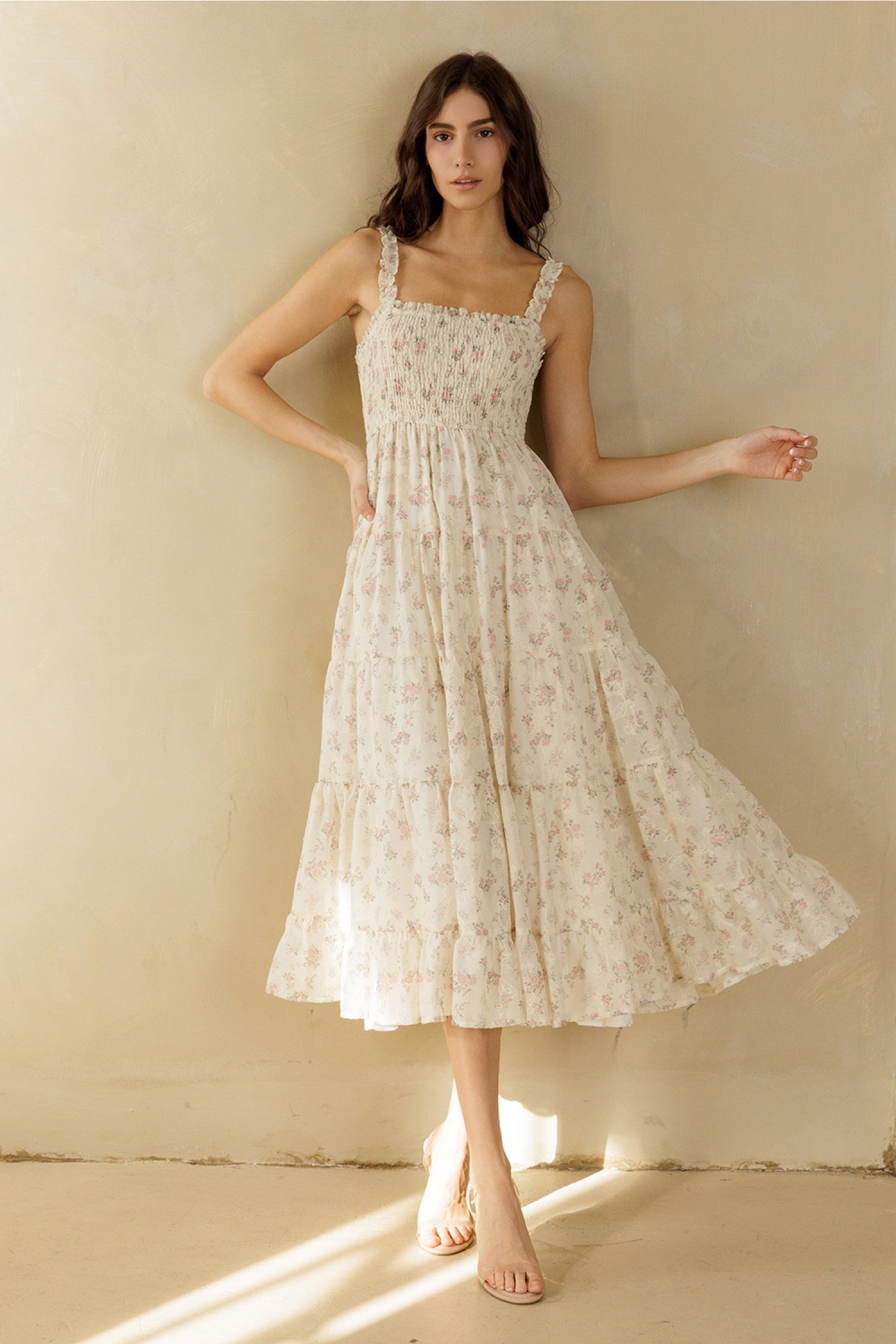 Storia Blossom Floral Maxi Dress