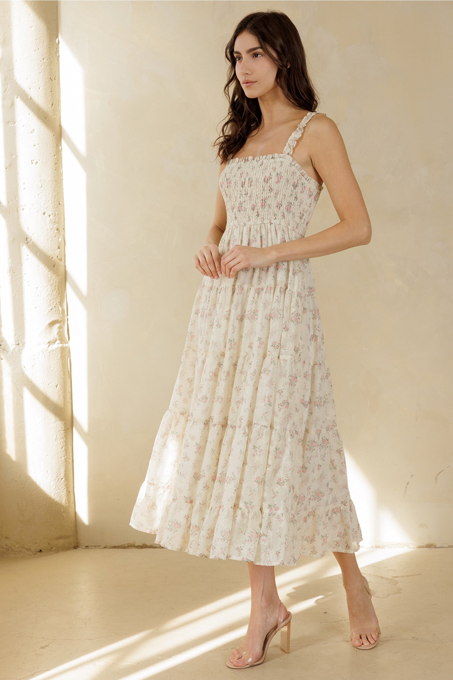 Storia Blossom Floral Maxi Dress