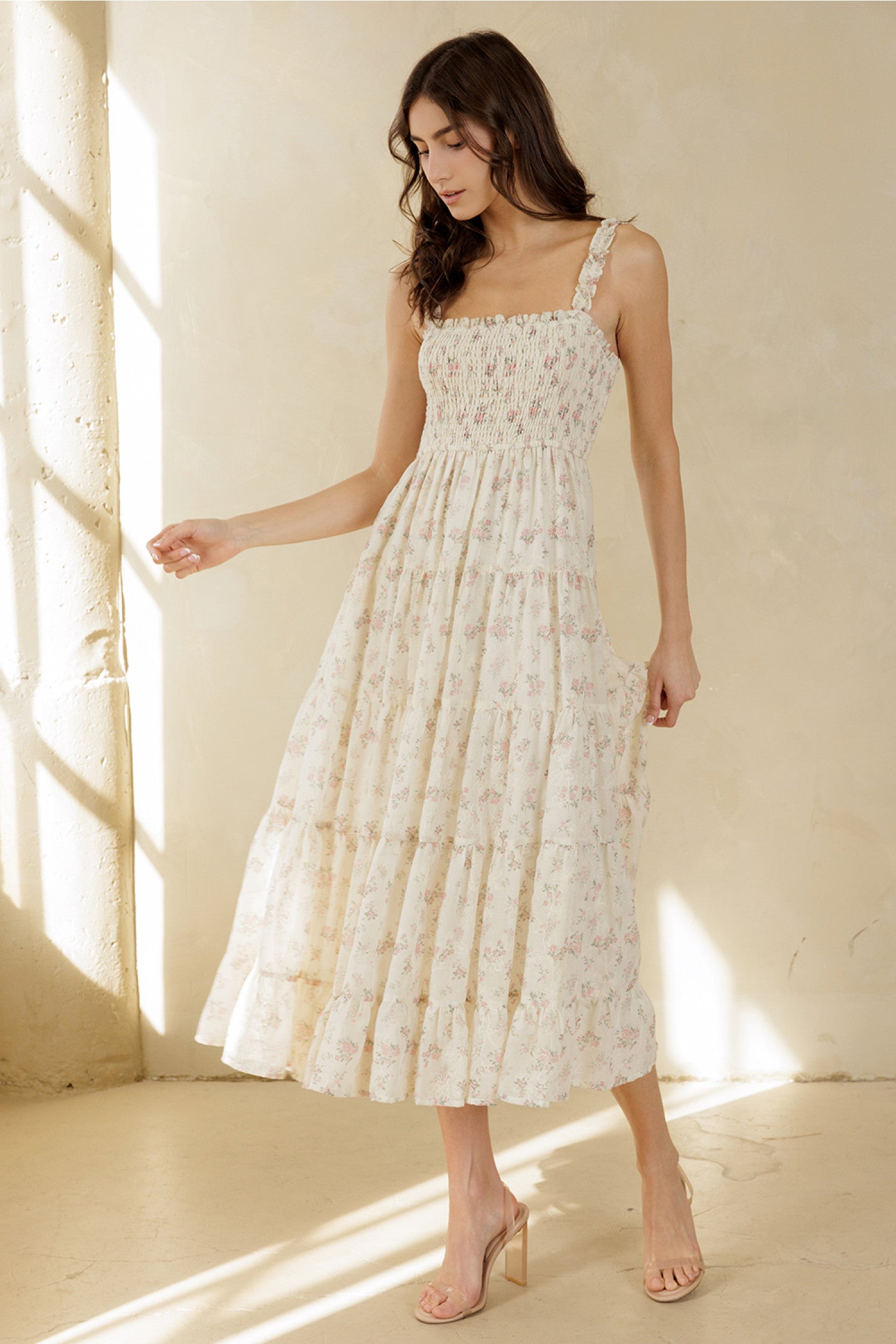 Storia Blossom Floral Maxi Dress