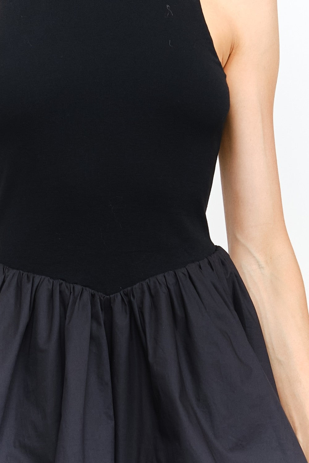 Sofie The Label Combination Sleeveless Mini Dress