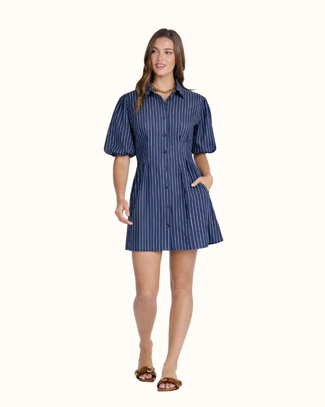 Bishop & Young Jacqueline Bubble Sleeve Dress