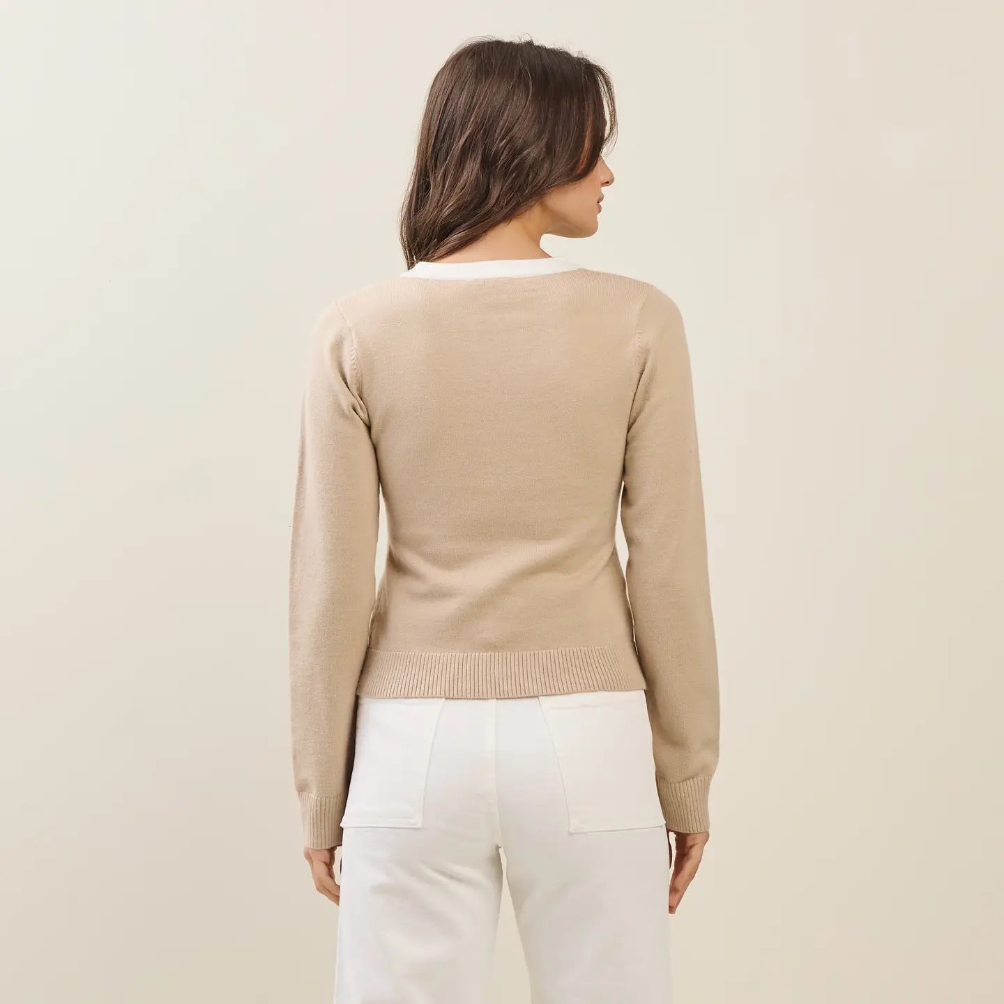 Able Contrast Sweater (Various Colors)