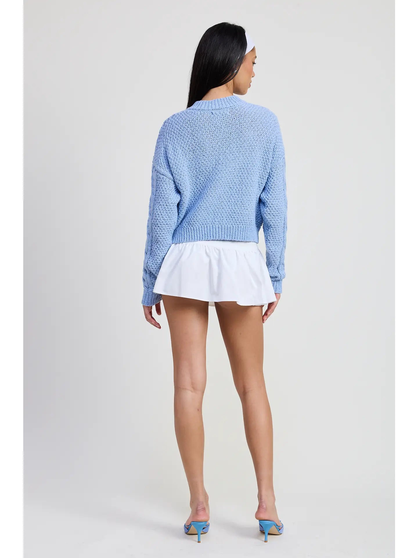 Emory Park Chunky Cable Knit Cardigan
