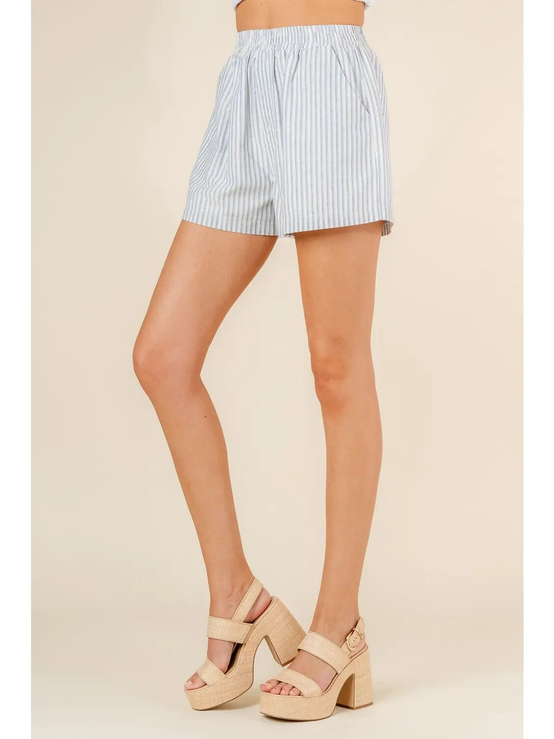 FORE Striped Elastic Waist Boxer Shorts