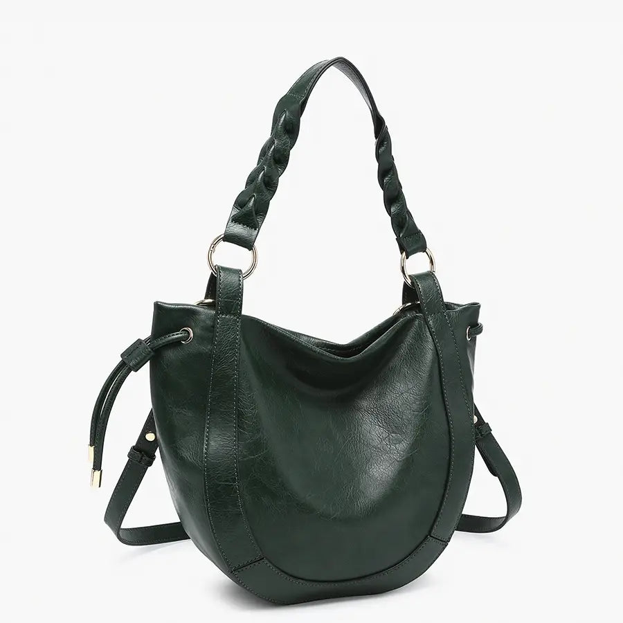 Rowan Paneled Hobo Bag (Various Colors)