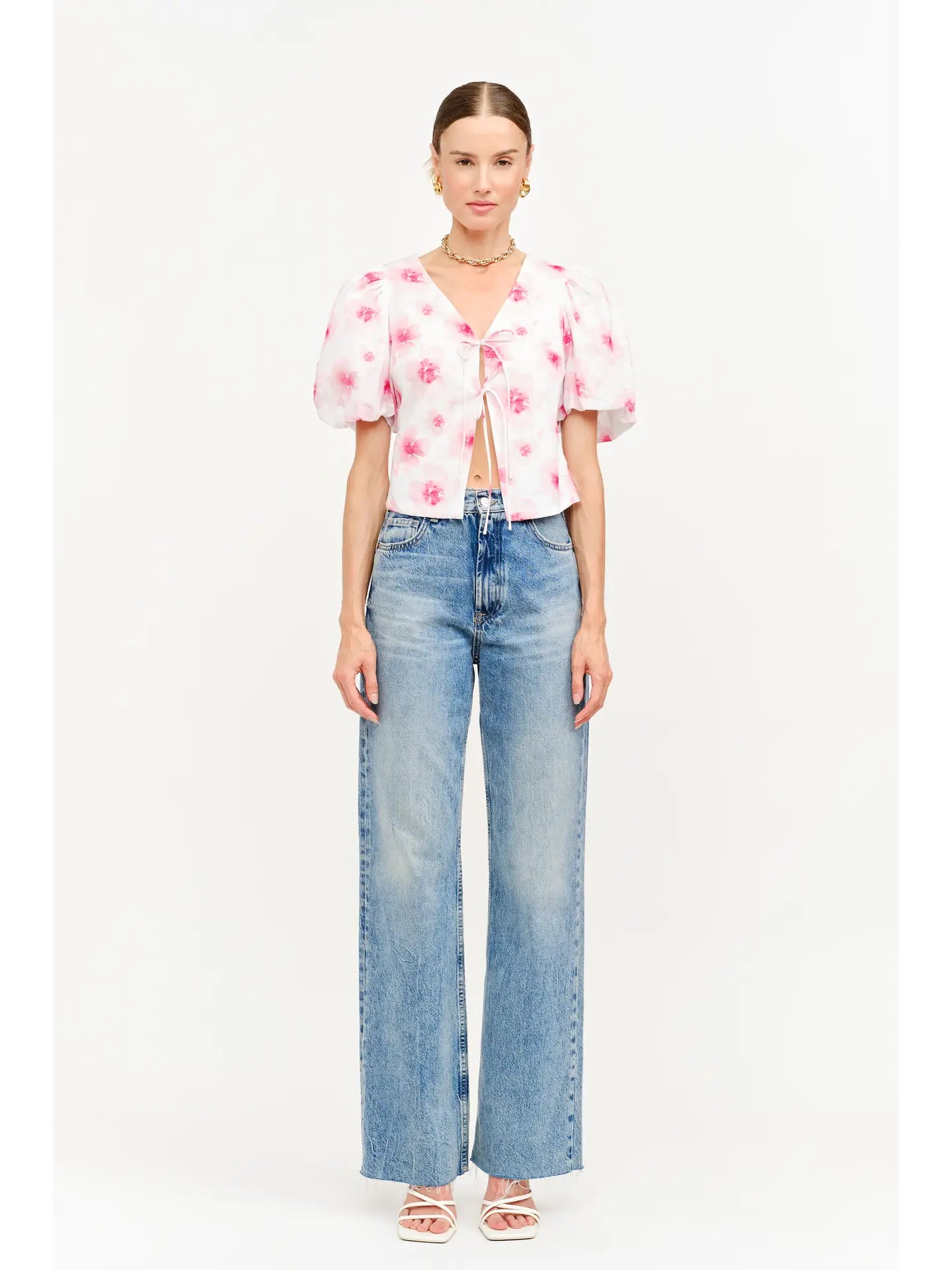 Sofie The Label Carmine Floral Blouse