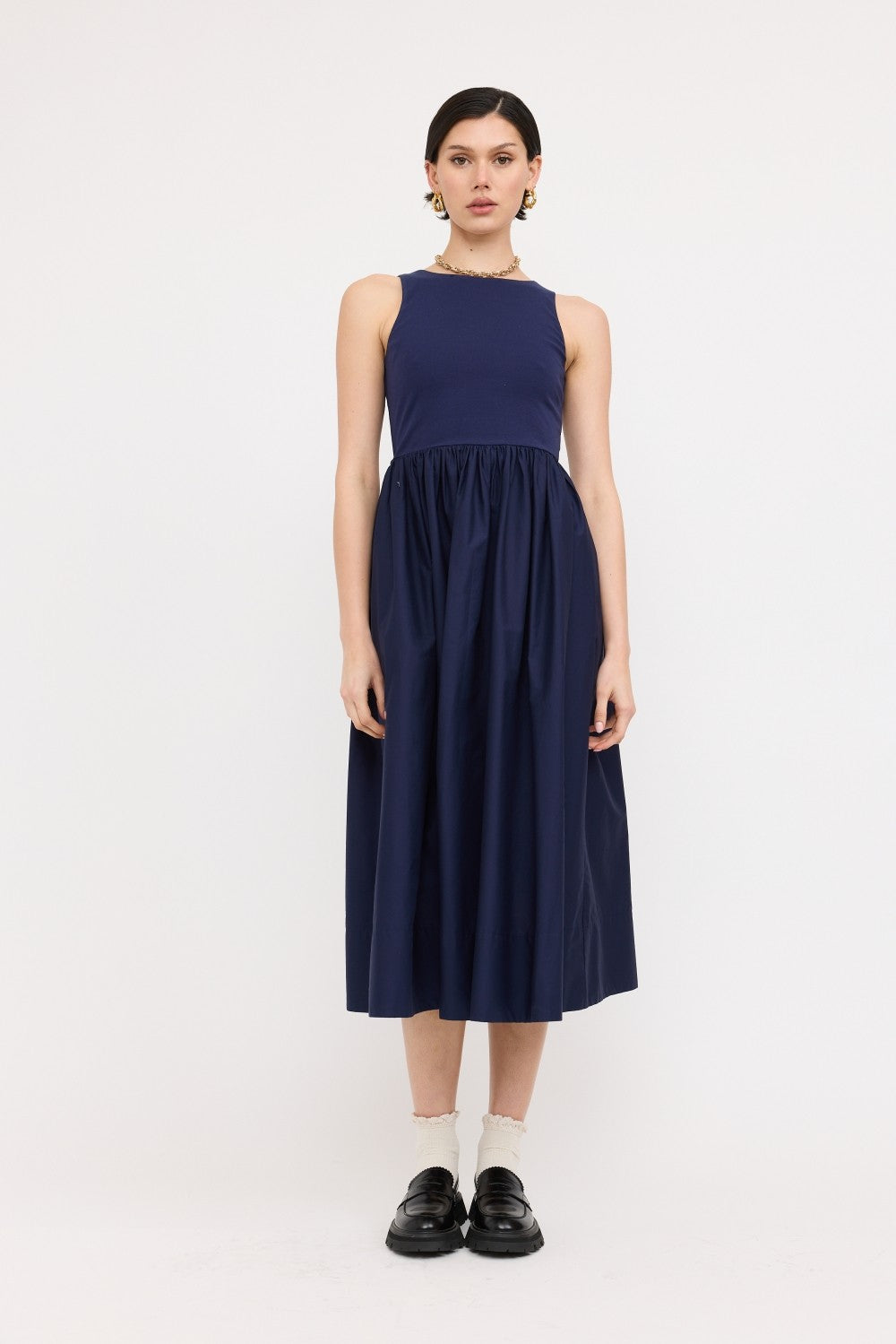 Sofie The Label Lyon Navy Dress