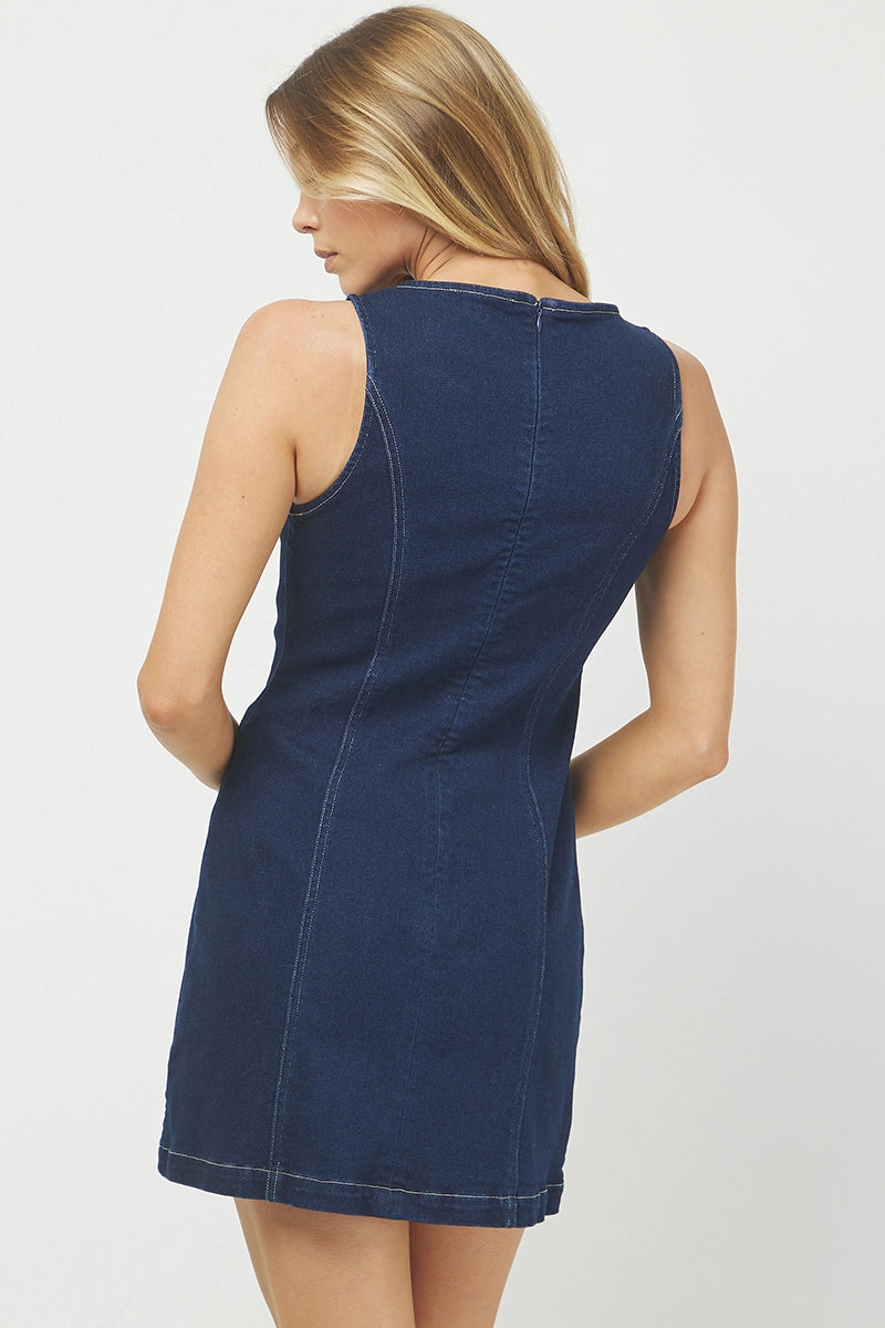 Needii Denim Mini Dress
