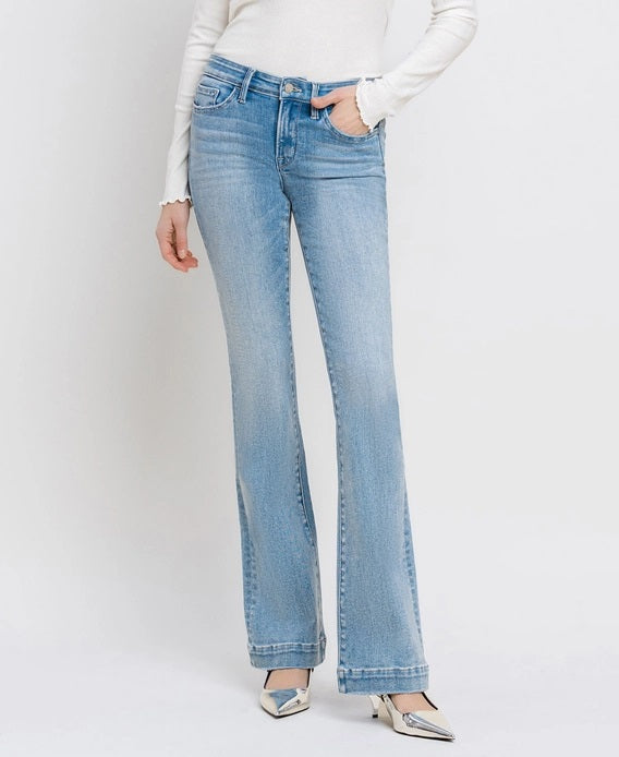 Vervet Mid Rise Bootcut Jeans