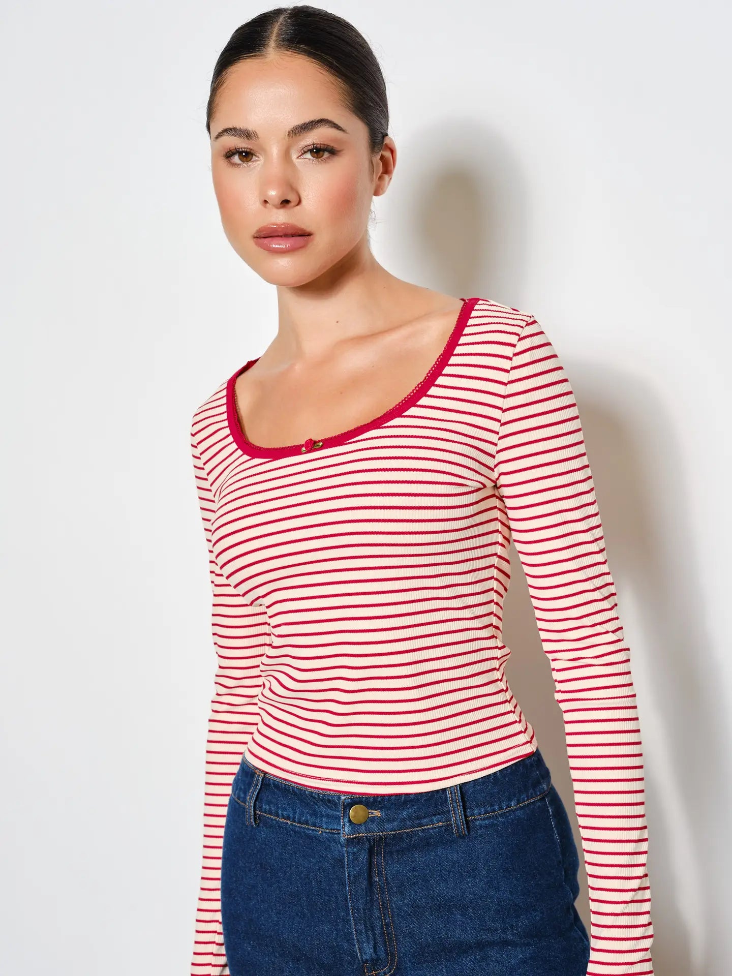 Pretty Garbage Ryan Striped Top