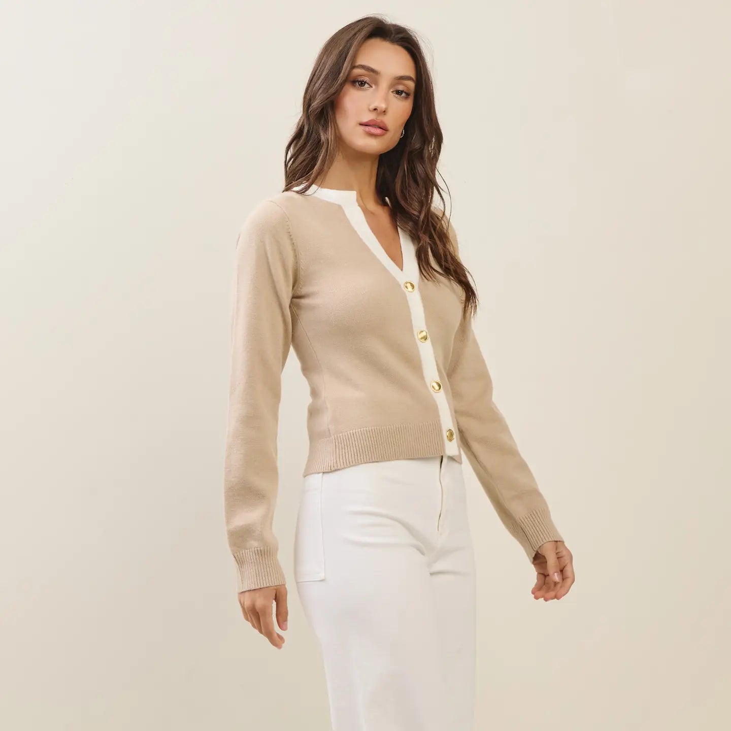 Able Contrast Sweater (Various Colors)