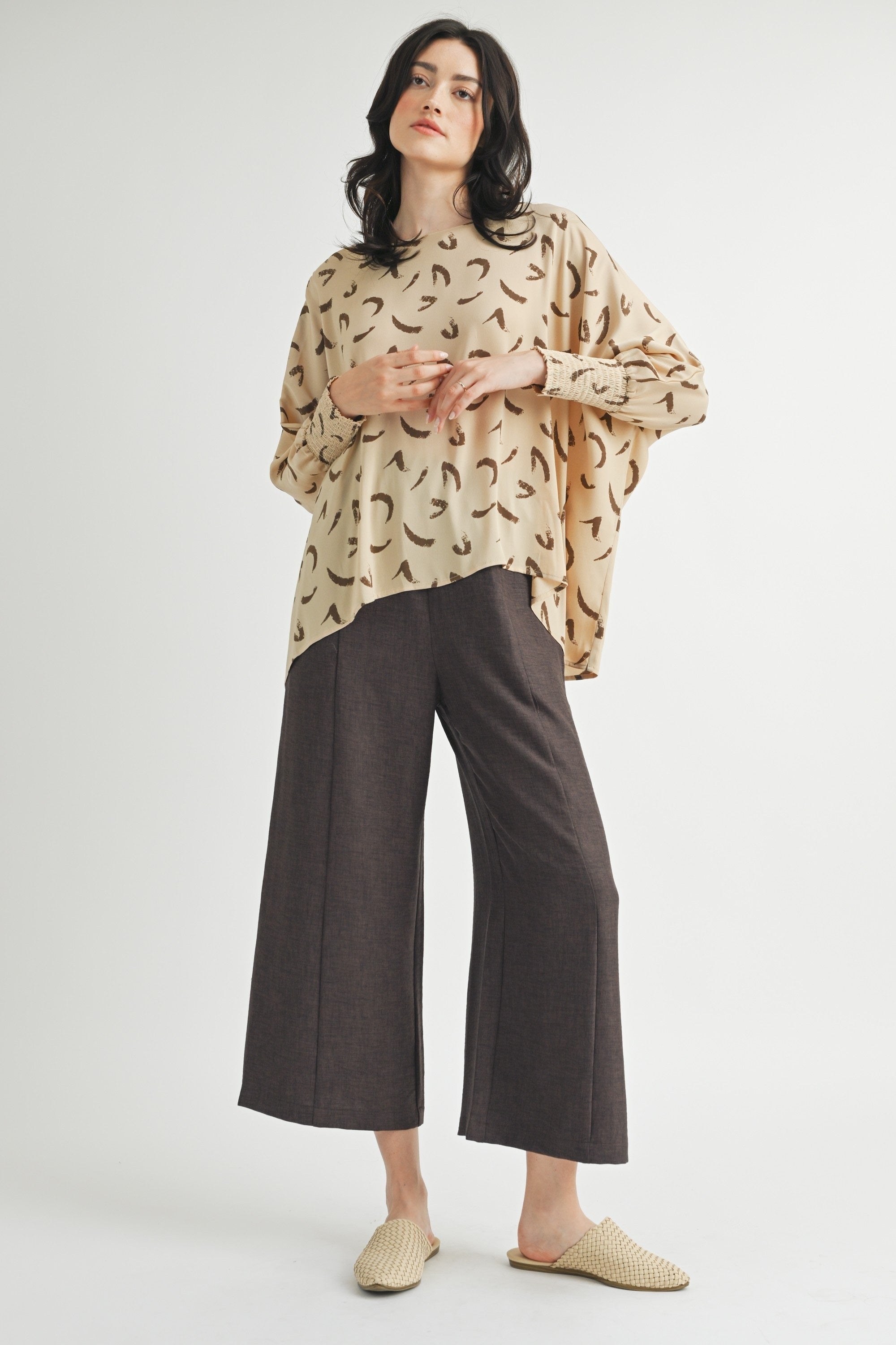 Fun2Fun Texture Pocket Detail Pants