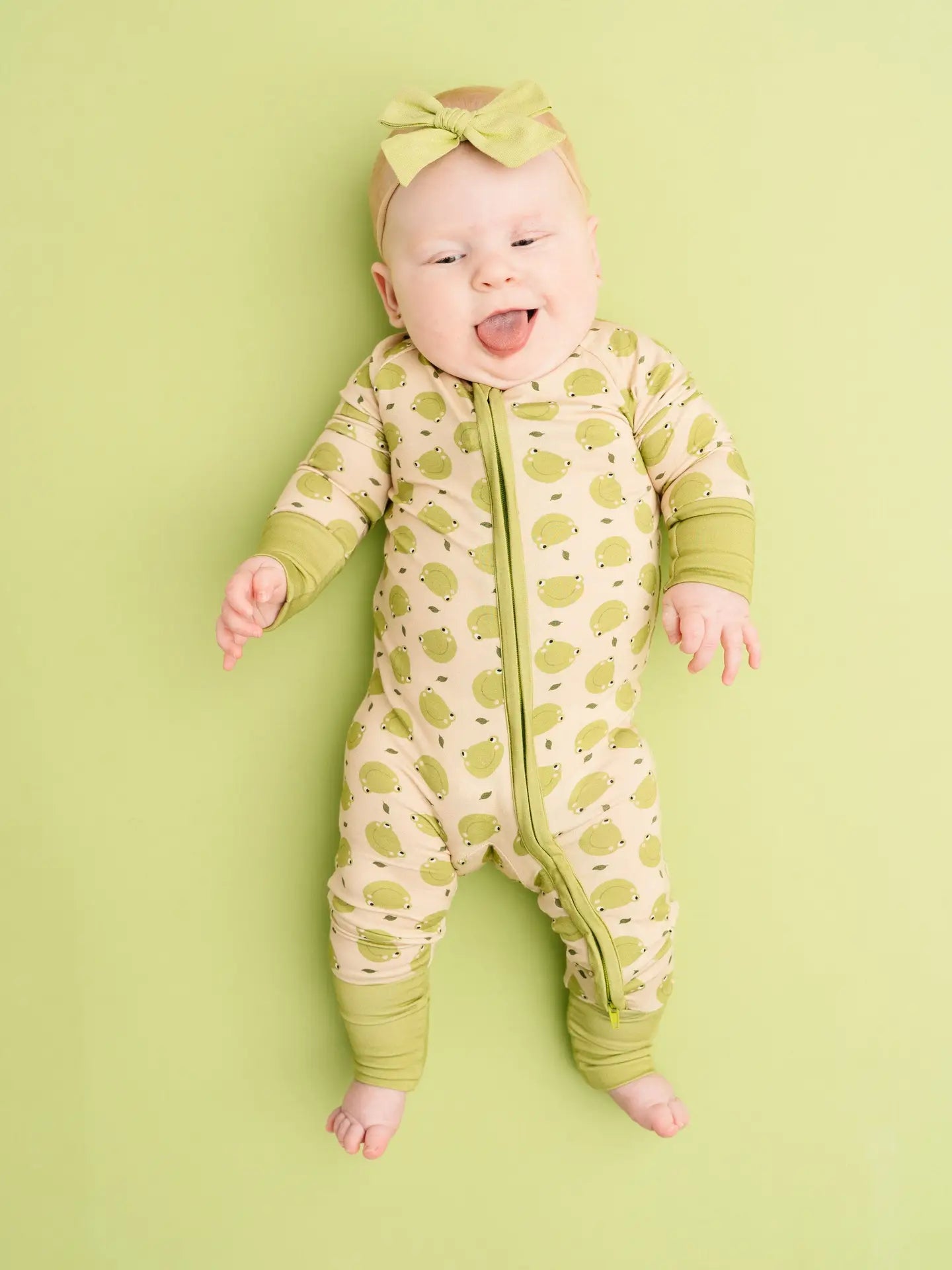 Froggy Friends Bamboo Sleeper
