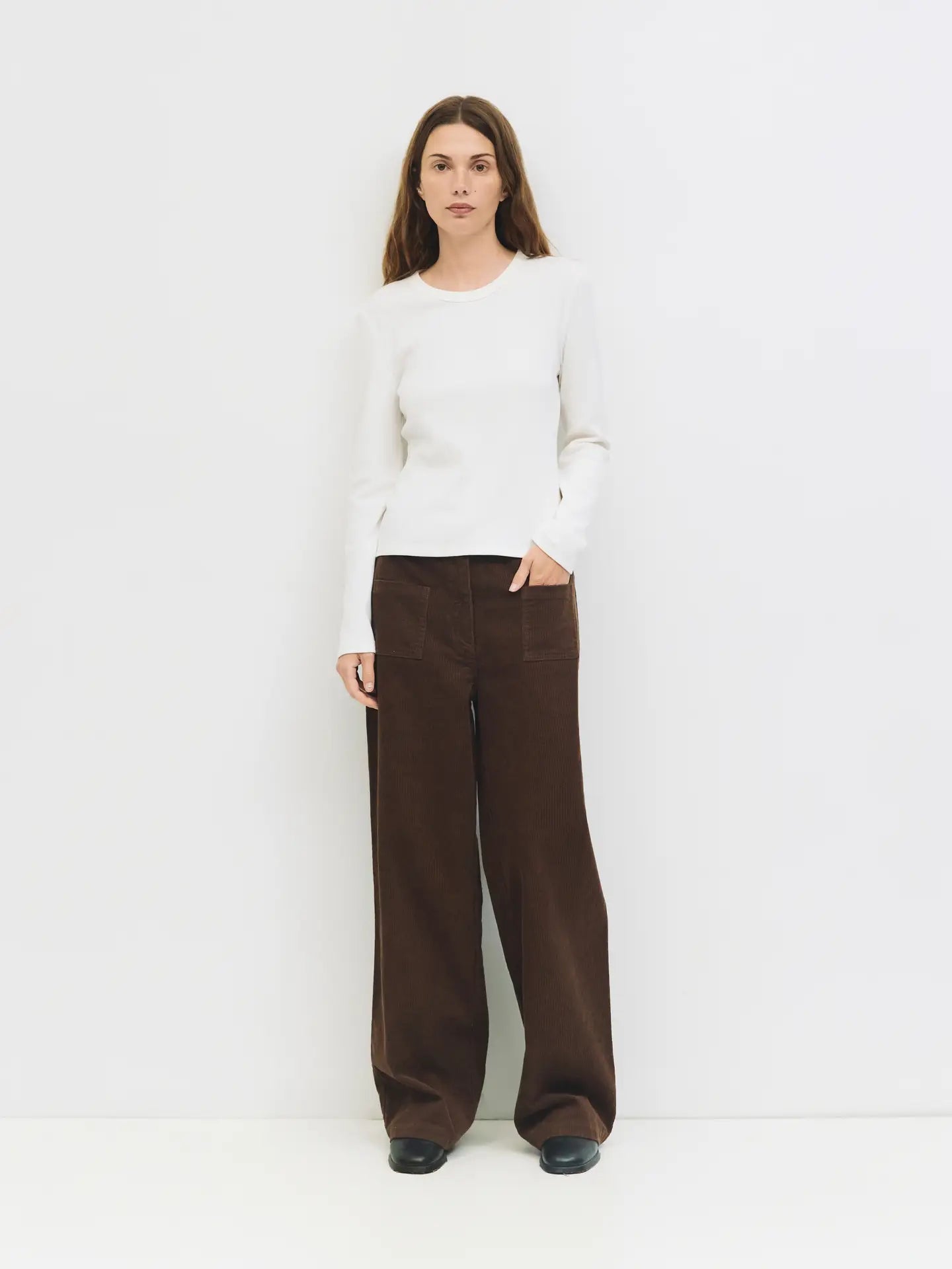 All Row Flare Corduroy Pants