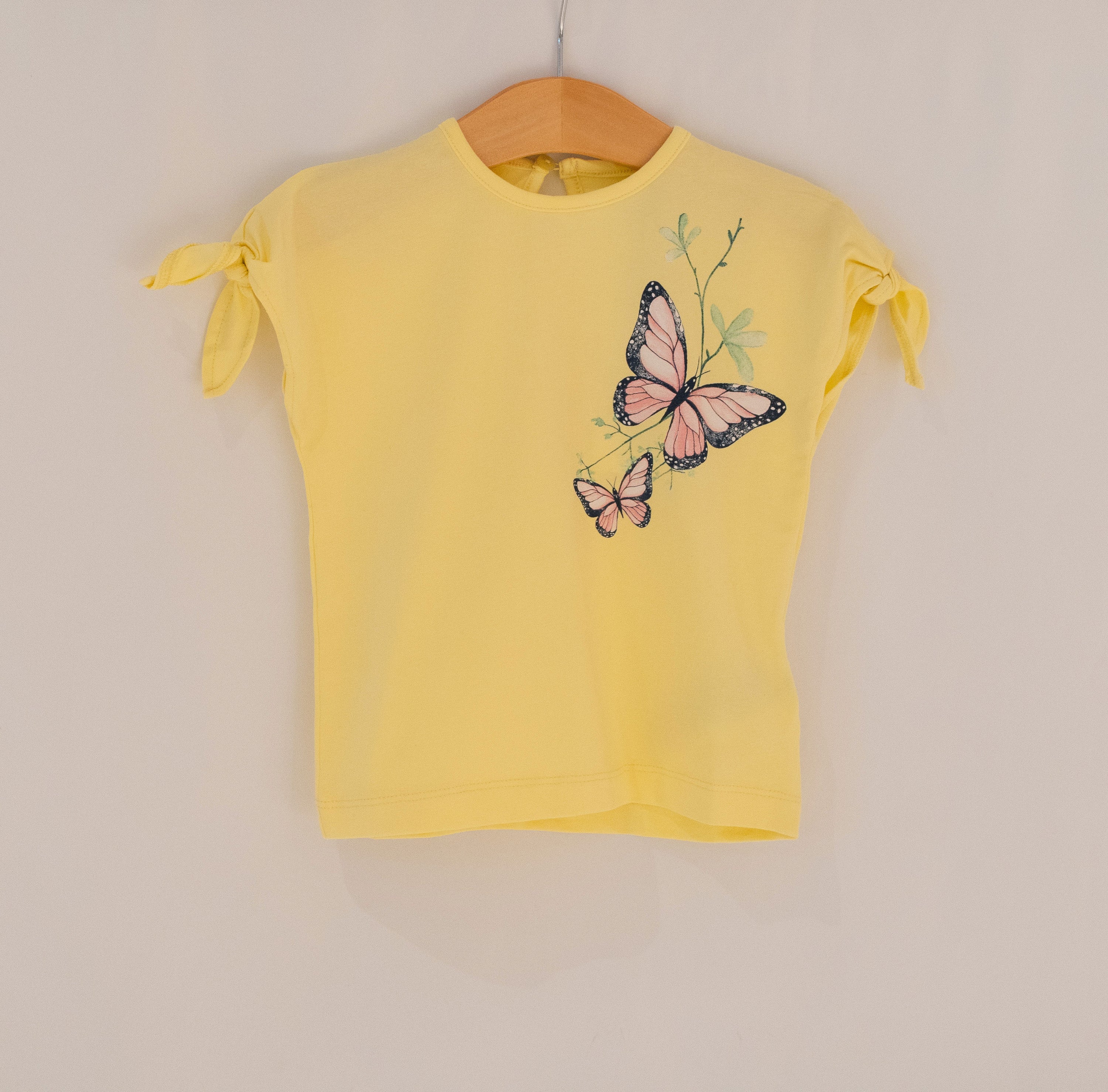 Butterfly Tee w/ Tie Sleeves