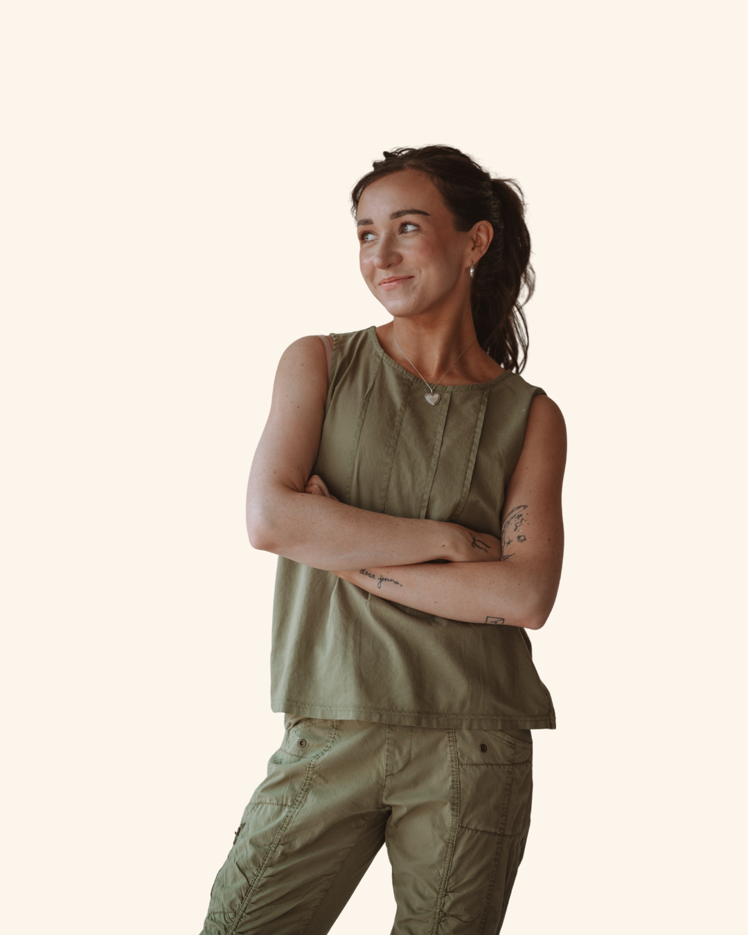 Wearables Jerilene Pleated Tank