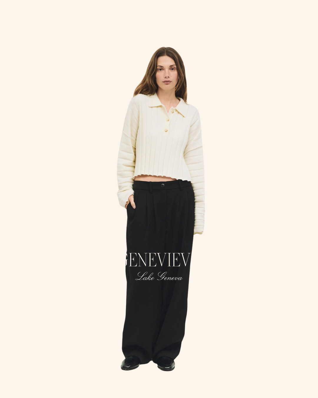 All Row Karina Crop Sweater