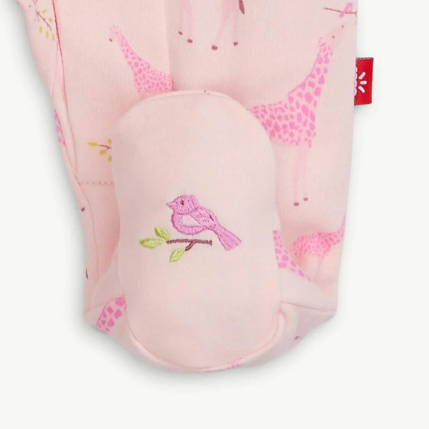 Pink Jolie Giraffe Magnetic Footie